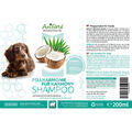 Aniforte Fellharmonie Shampoo mit Kokosöl-Extrakt  Aloe Vera 200ml Hundeshampoo