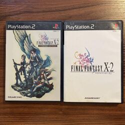 Final Fantasy X-2 & x-2 International + Last Mission Set Playstation 2 PS2