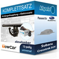 Für Subaru Crosstrek SUV 23- TOWCAR Anhängerkupplung abnehmbar + 13polig E-Satz