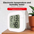 Mini Indoor Thermometer Digital LCD Temperature Sensor Humidity Meter L4DE