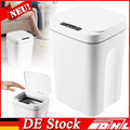 16 Liter Automatik Mülleimer mit Smart Sensor Küche Abfall l Mülleimer weiß NEU