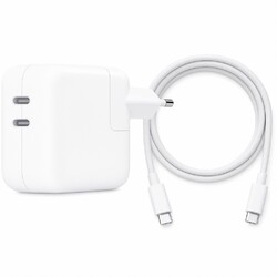Apple 35W Power Adapter Dual USB-C Netzteil für iPhone MacBook Plus 240W Kabel 1