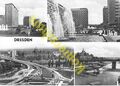 Dresden AK Elbufer Friedrichsbrücke Interhotel NEWA Ansichtskarte 1975 gelaufen