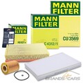 MANN-FILTER INSPEKTIONSPAKET FILTERSATZ A FÜR MERCEDES SPRINTER 5-T 06-