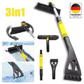 3in1 Auto Schneebesen Eiskratzer Teleskop Schnee Bürste KFZ Eiskratzer Besen NEU
