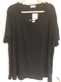 ♥️C+A   T-Shirt Yessica Gr. 52/54, Schwarz Neu mit Etikett ♥️ Crinkle Stoff