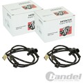2X ASTEMO HITACHI ABS-SENSOREN VORNE für NISSAN MICRA NOTE LINKS+RECHTS |