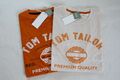 !! NEU: Tom Tailor Halbarmshirt T-Shirt Rundhals - Gr. M / L / XL / 2XL / 3XL !!