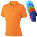 James & Nicholson Damen Kurzarm Polo T-Shirt verschiedene Farben & Gr. S - XXL