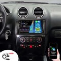 DAB+ Android 15 Autoradio GPS Navi WIFI Für Mercedes Benz ML/GL Klasse W164 X164