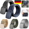 3Stück Taktischer Nylongürtel Arbeitsgürtel Militär Gürtel Herren Outdoor NEU