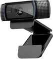 Logitech C920 HD PRO Webcam, Full-HD 1080p, 78° Sichtfeld, Autofokus, Schwarz