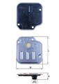 KNECHT HYDRAULIKFILTER 4-GANG AUTOMATIKGETRIEBE passend für HYUNDAI ACCENT ELANT