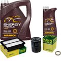 MANN Inspektionspaket 6 L MANNOL Energy Premium 5W-30 für Honda HR-V 1.5