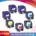 Kompatibel Schriftband für Dymo Letra Tag 91220 91221 16951 LT-100H QX50 XR 12mm