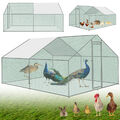 Wasserdicht Hühnerhaus Hühnerstall Geflügelstall Voliere + Roof PVC-Hühnernetze#