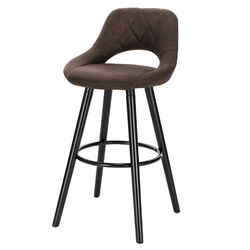 Barstuhl Barhocker Polsterstuhl Tresenhocker Hocker Stuhl Esszimmer Küche 4Beine
