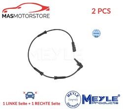 ABS SENSOR DREHZAHLFÜHLER PAAR VORNE MEYLE 16-14 899 0027 2PCS A NEU