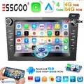 AI Carplay Android 15 Autoradio GPS 4+64G Für Opel Astra H Meriva Corsa C/D DAB+