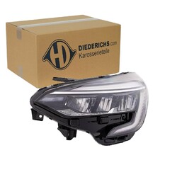 DIEDERICHS LED SCHEINWERFER mit LWR-Motor LED-TFL LINKS passend für RENAULT CLIO
