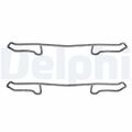DELPHI (LX0108) Zubehörsatz Scheibenbremsbelag vorne für OPEL DAEWOO