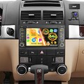 Für VW T5 Multivan Touareg Transporter Android 14 DAB+ Autoradio GPS Navi BT SWC