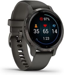 GARMIN Venu 2S GPS Smartwatch grau Amoled Display
