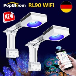 PopBloom 2x RL90 WiFi led lampe aquarium led meerwasser aquarium beleuchtung