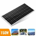 150W Solarpanel 12V Monokristallin Solarzelle Solarmodul Photovoltaik Wohnmobil