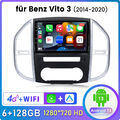 6+128G Carplay Für Benz Vito W447 Android13 Autoradio GPS Navi BT 4G WIFI DAB FM