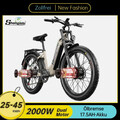 ebikes 26 Zoll Elektrofahrrad 25km/h 17.5Ah Trekking E-Bike Damen/Herren Pedelec