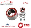 RADLAGERSATZ RADLAGER SATZ PAAR VORNE FAG 713 6100 20 2PCS A NEU OE QUALITÄT