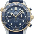 OMEGA Seamaster Diver 300M Co-Axial Chronograph 44mm 210.22.44.51.03.001 K18...