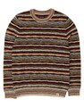 MCNEAL Herren Rundhals Pullover Sweater Medium bunt gestreift Baumwolle DP44