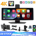 4K 10.26 Zoll Wireless Apple Carplay Android Auto Display Vorne Rückfahrkamera