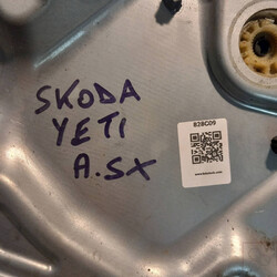 fensterheber vorne links für SKODA YETI (5L) 2.0 TDI CRDSG 4x4 828c09 5L0837461