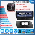 10.25'' Android 13 GPS Navi Autoradio CarPlay für Audi Q5 2009-16 Multimedia DSP