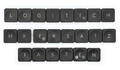 Ersatztasten für Logitech MX Keys | Ersatz Taste Deutsch Ersatztaste