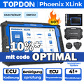 NEU🔥 TOPDON Phoenix XLink KFZ OBD2 Diagnosegerät Scanner ECU Kodierung 41+Reset
