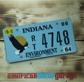USA Nummernschild/ Kennzeichen/license plate/wildlife*Indiana environment*