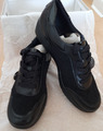 Komfort Schnürer, Damen, schwarz, Größe 38, Weite G, NEU
