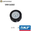 UMLENKFÜHRUNGSROLLE KEILRIPPENRIEMEN VKM 64060 FÜR MAZDA CX-5 3 LF-DE/VE 2.0L 6 