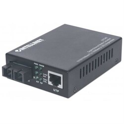 Intellinet 507349 1000Mbit/s 1310nm Single-mode Schwarz Netzwerk Medienkonverter