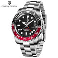 PAGANI DESIGN PD-1662 GMT Datum Automatik Armbanduhr wasserdicht 40mm