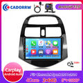 DAB+2+64GB Android 13 Autoradio CarPlay GPS NAVI Für Chevrolet Spark 2010-2014