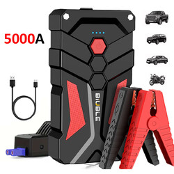 5000A Auto KFZ Starthilfe Jump Starter Ladegerät 12V Booster Powerbank LED