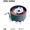 SKF VKM 16002 Spannrolle Zahnriemen für RENAULT DACIA