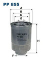 Kraftstofffilter Anschraubfilter PP 855 FILTRON für FORD MAZDA TOYOTA VW NISSAN