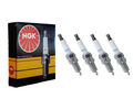 4x NGK Zündkerzen BKUR6ET-10 AUDI MERCEDES SEAT VW