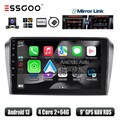 Android 13 2+64G Autoradio Apple Carplay GPS Navi WIFI Cam Für Mazda 3 2003-2009